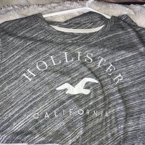 Women’s Gray Hollister Logo Tee